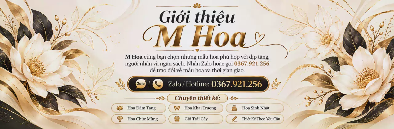 Ảnh bìa Shop hoa tươi Xã Kép Bắc Ninh - Một món hoa, nhiều điều muốn nói